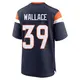 Game Navy Youth Levi Wallace Denver Broncos Alternate Jersey