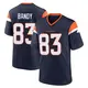 Game Navy Youth Michael Bandy Denver Broncos Alternate Jersey