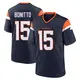 Game Navy Youth Nik Bonitto Denver Broncos Alternate Jersey