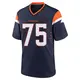 Game Navy Youth Quinn Bailey Denver Broncos Alternate Jersey