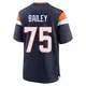 Game Navy Youth Quinn Bailey Denver Broncos Alternate Jersey