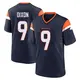 Game Navy Youth Riley Dixon Denver Broncos Alternate Jersey