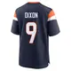 Game Navy Youth Riley Dixon Denver Broncos Alternate Jersey