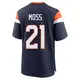 Game Navy Youth Riley Moss Denver Broncos Alternate Jersey