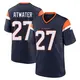 Game Navy Youth Steve Atwater Denver Broncos Alternate Jersey