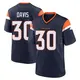 Game Navy Youth Terrell Davis Denver Broncos Alternate Jersey