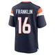 Game Navy Youth Troy Franklin Denver Broncos Alternate Jersey