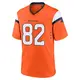 Game Orange Men's Adam Trautman Denver Broncos Jersey