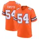 Game Orange Men's Alex Forsyth Denver Broncos Alternate Mile High Collection 1977 Throwback Jersey