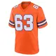 Game Orange Men's Alex Palczewski Denver Broncos Alternate Mile High Collection 1977 Throwback Jersey