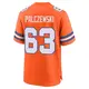 Game Orange Men's Alex Palczewski Denver Broncos Alternate Mile High Collection 1977 Throwback Jersey