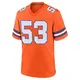 Game Orange Men's Andrew Farmer Denver Broncos Alternate Mile High Collection 1977 Throwback Jersey