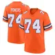 Game Orange Men's Ben Powers Denver Broncos Alternate Mile High Collection 1977 Throwback Jersey