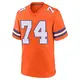 Game Orange Men's Ben Powers Denver Broncos Alternate Mile High Collection 1977 Throwback Jersey