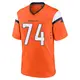 Game Orange Men's Ben Powers Denver Broncos Jersey