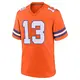 Game Orange Men's David Sills V Denver Broncos Alternate Mile High Collection 1977 Throwback Jersey