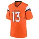 Game Orange Men's David Sills V Denver Broncos Jersey