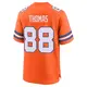 Game Orange Men's Demaryius Thomas Denver Broncos Alternate Mile High Collection 1977 Throwback Jersey