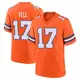 Game Orange Men's Devaughn Vele Denver Broncos Alternate Mile High Collection 1977 Throwback Jersey