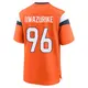 Game Orange Men's Eyioma Uwazurike Denver Broncos Jersey