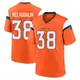 Game Orange Men's Jaleel McLaughlin Denver Broncos Jersey