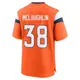 Game Orange Men's Jaleel McLaughlin Denver Broncos Jersey