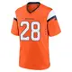 Game Orange Men's Jamaal Charles Denver Broncos Jersey