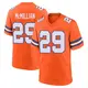 Game Orange Men's Ja'Quan McMillian Denver Broncos Alternate Mile High Collection 1977 Throwback Jersey