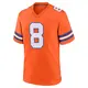 Game Orange Men's Jarrett Stidham Denver Broncos Alternate Mile High Collection 1977 Throwback Jersey