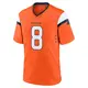 Game Orange Men's Jarrett Stidham Denver Broncos Jersey