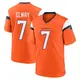 Game Orange Men's John Elway Denver Broncos Jersey