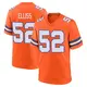 Game Orange Men's Jonah Elliss Denver Broncos Alternate Mile High Collection 1977 Throwback Jersey