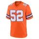 Game Orange Men's Jonah Elliss Denver Broncos Alternate Mile High Collection 1977 Throwback Jersey