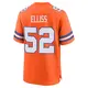 Game Orange Men's Jonah Elliss Denver Broncos Alternate Mile High Collection 1977 Throwback Jersey