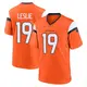 Game Orange Men's Jordan Leslie Denver Broncos Jersey