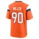 Game Orange Men's Jordan Miller Denver Broncos Jersey