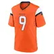 Game Orange Men's Kendall Hinton Denver Broncos Jersey