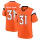 Game Orange Men's Kris Abrams-Draine Denver Broncos Jersey