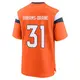 Game Orange Men's Kris Abrams-Draine Denver Broncos Jersey