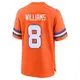 Game Orange Men's K'Waun Williams Denver Broncos Alternate Mile High Collection 1977 Throwback Jersey