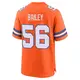 Game Orange Men's Levelle Bailey Denver Broncos Alternate Mile High Collection 1977 Throwback Jersey