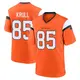 Game Orange Men's Lucas Krull Denver Broncos Jersey