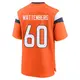 Game Orange Men's Luke Wattenberg Denver Broncos Jersey