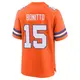 Game Orange Men's Nik Bonitto Denver Broncos Alternate Mile High Collection 1977 Throwback Jersey