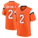 Game Orange Men's Pat Surtain II Denver Broncos Jersey