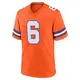 Game Orange Men's P.J. Locke Denver Broncos Alternate Mile High Collection 1977 Throwback Jersey