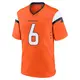 Game Orange Men's P.J. Locke Denver Broncos Jersey