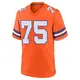 Game Orange Men's Quinn Bailey Denver Broncos Alternate Mile High Collection 1977 Throwback Jersey