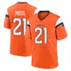 Game Orange Men's Riley Moss Denver Broncos Jersey