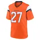 Game Orange Men's Steve Atwater Denver Broncos Jersey